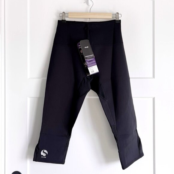 Solaire Athletic Compression Workout Capris Pants - Picture 5 of 7